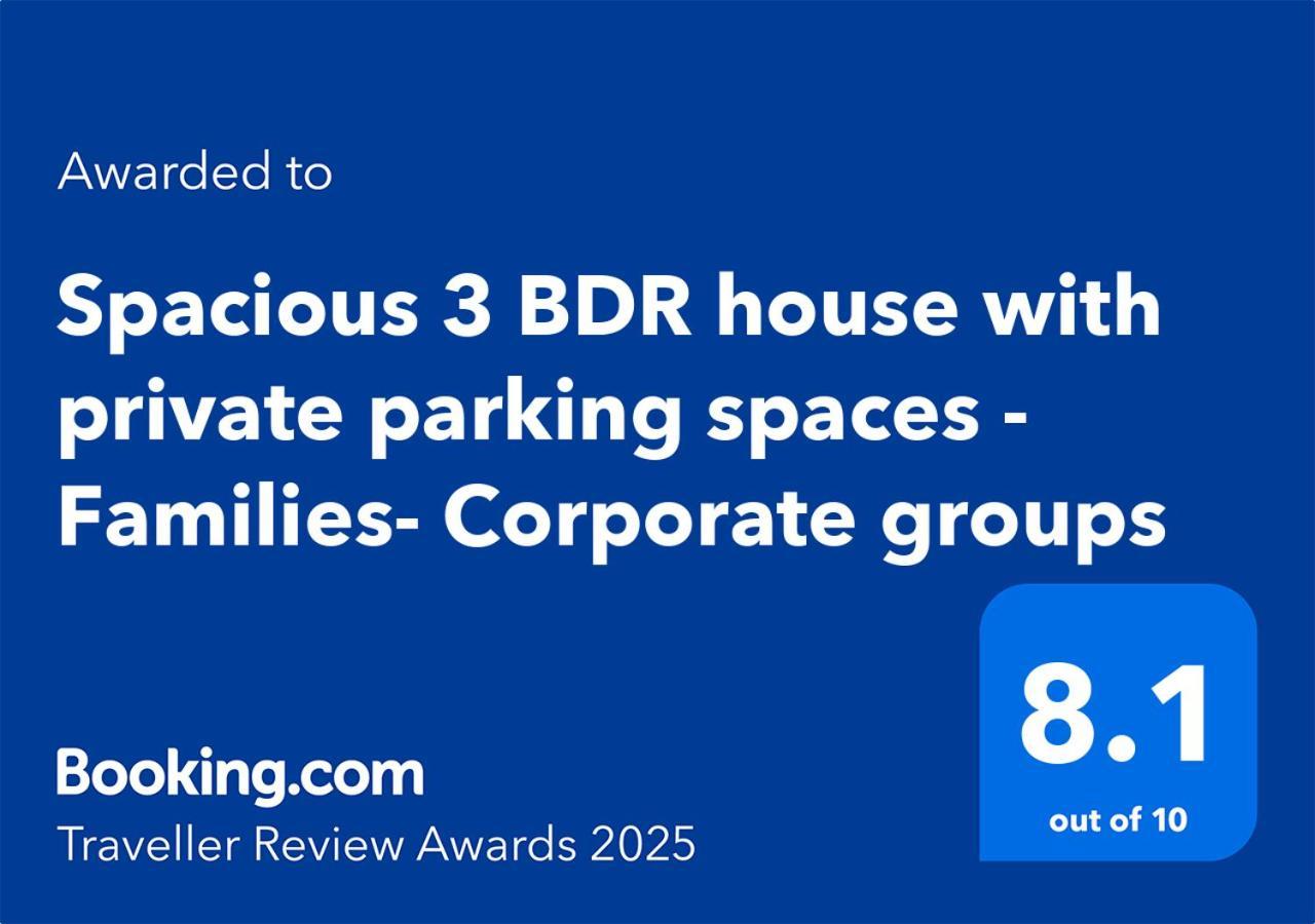 Spacious 3 Bdr House With Parking-Families-Corporate Groups By Orbitat Accommodations Cambridge  Ngoại thất bức ảnh